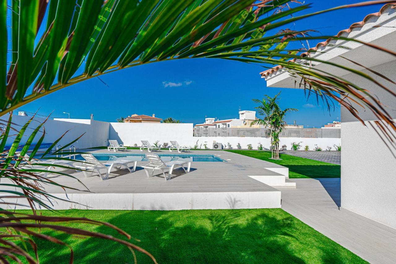 303 Villa Casa Jardin Con Piscina Y Gran Jardin Costa Adeje  Buitenkant foto