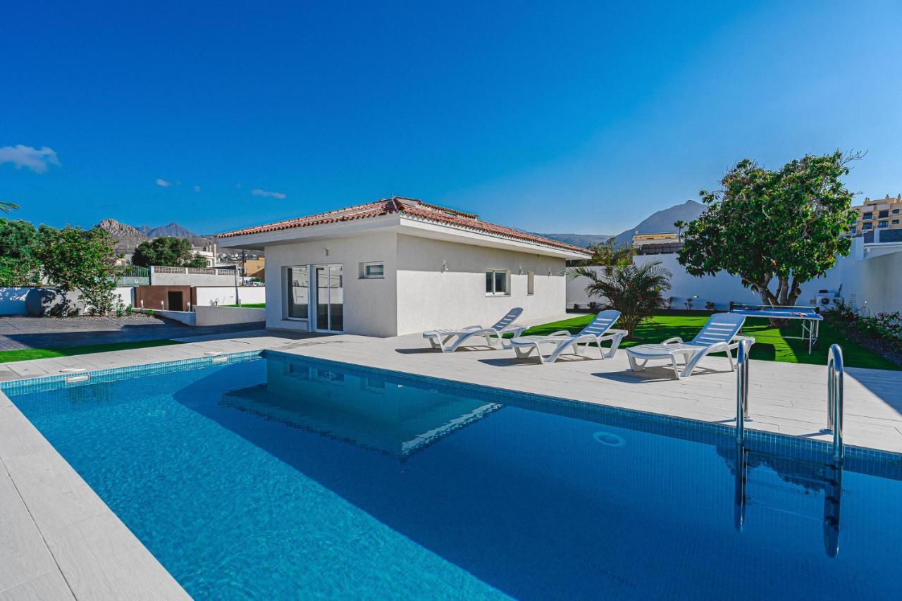 303 Villa Casa Jardin Con Piscina Y Gran Jardin Costa Adeje  Buitenkant foto
